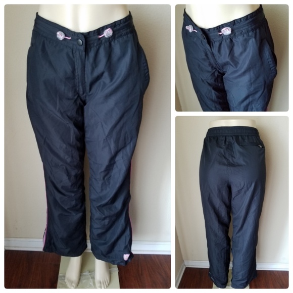 TCM Black Rain Water Resistant Track Pants - Picture 1 of 8